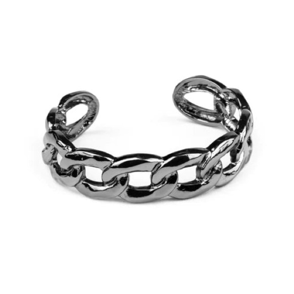 Living Off The GRIT - Black Cuff Bracelet
